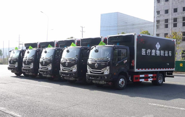 國六 東風(fēng)多利卡D6醫療廢物轉運車(chē)